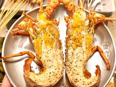 活烤小青龙（香橙味）-白仁仔· 活烤海鲜 宵夜(豫园店)