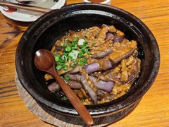 鱼香茄子煲-广府乡下·饭庄(新港东路店)