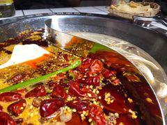 菌汤鸳鸯锅-贤合庄卤味火锅(时代广场店)