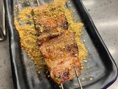 秘制五花肉-老吕涮羊肉•东北原味烧烤•大油边•烤鱼(五角场店)