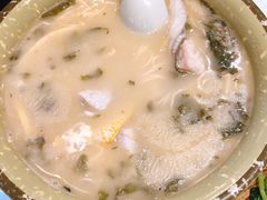 雪菜黄鱼面-京城小江南·土菜馆·蒸白鱼(东四十条店)
