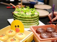 宇治抹茶小雏菊-小苍兰风铃草蛋糕甜品(沈阳店)