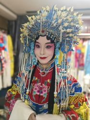 -胭脂猫京剧摄影