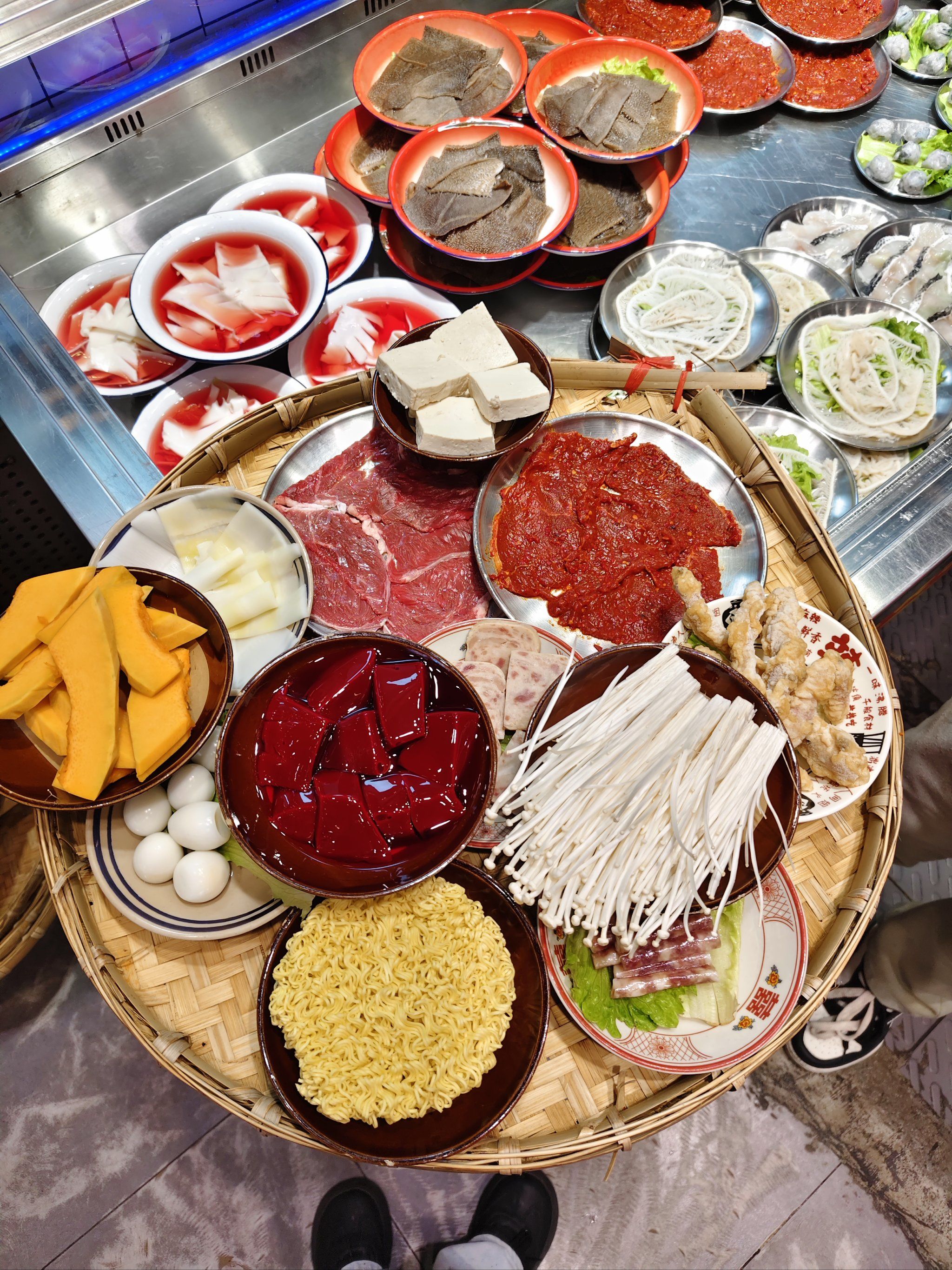 这家火锅食材才巴适哦!