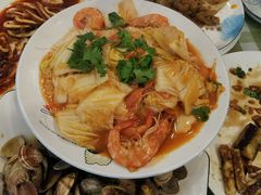 白菜炒虾-华圆美食-老蓬莱菜(蓬港路店)