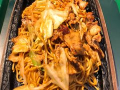 铁板豚骨炒面-幸运小丑汉堡(Bay Area本店)
