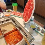 今天火锅吃撑了，超满足