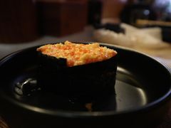 蟹黄鱼籽军舰（1枚）-昊·来了寿司(泡桐树店)