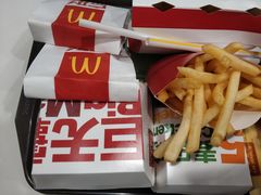 麦辣鸡腿汉堡经典中薯条套餐-麦当劳(桐乡润丰步行街店)