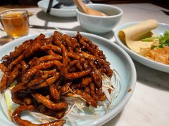 薄脆京酱肉丝-小吊梨汤·北京菜·烤鸭(鸟巢店)