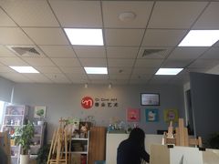 上课实景-蒂朵儿童绘画美术教室