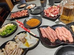 -啊美丽炭火烤肉(滑翔一店)
