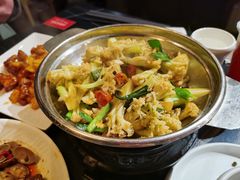 干锅花菜-三猫黑鱼花(南大店)