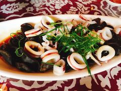 豆汁蒸鲜鱿-临家闽南菜(大唐店)