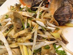 温拌海螺-滨海小渔村·海肠捞饭·鲅鱼水饺·特色老火鱼丸汤(华田店)