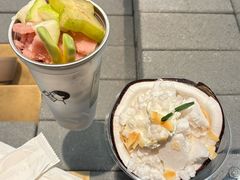 手炒岭南甘草四果冰（深圳限定）-喜茶(深圳万象城黑金店)