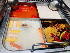 番茄锅底-海底捞大排档火锅(悦荟广场店)