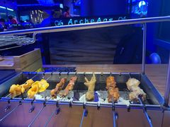 五香鸡翅-三个蒙古大叔羊肉串(大宁店)