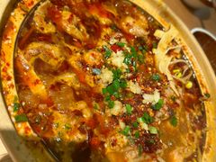 水煮肉片-付掌柜在成都·热炒砂锅集(金禾店)