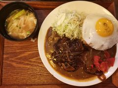 原味汉堡排咖喱饭-金龙咖喱
