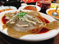 清蒸多宝鱼-羲和雅苑•北京烤鸭(乐园道万象城店)