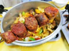 -炕锅羊肉土火锅面片大王