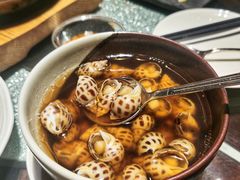古越陈酿煮花螺-杭州西子湖四季酒店·金沙厅