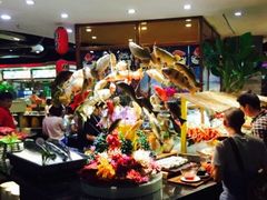 自助取餐区-四海一家自助餐(益田假日广场店)