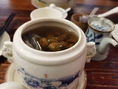 姬松茸炖竹丝鸡-黄祥华养生堂·炖汤·营养蒸饭(岭南天地店)