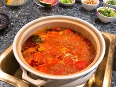 番茄锅底-王家渡火锅店(棕榈泉店)