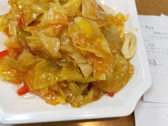 辣白菜。-台北楚楚园馅饼粥(虹桥南丰城店)