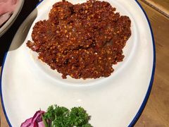 麻辣牛肉-白乐天毛肚火锅馆(解放碑店)