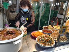 -清真马乐贝腊牛肉蛋黄菜夹馍(马蓉洒金桥店)