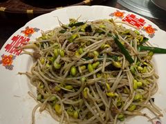 榄菜牛肉松炒水东芽菜-广府乡下·饭庄(新港东路店)