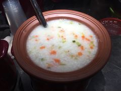 虾仁蔬菜粥-罍+村卤菜摊(罍街店)