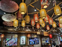 -东来菜馆•手抓海鲜家常菜•海鲜锅贴(鸽子窝店)