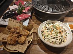 -明洞阿姨·韩式酱蟹烤肉·创意料理(三元桥店)