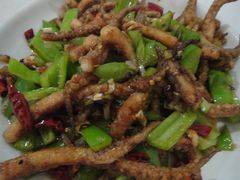 干煸鱿鱼&nbsp;-满口香饭店