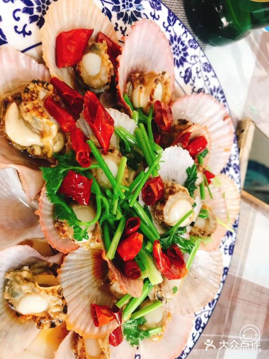 1937青岛老味道·青岛菜(大鲍岛栈桥店)油泼扇贝图片