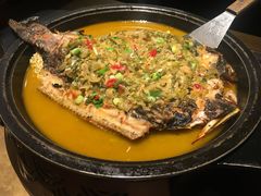黄金酸辣味烤鱼-烤匠麻辣烤鱼(环球中心店)
