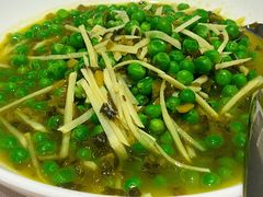 咸菜笋丝小豌豆-道道鲜·崇明私房菜(五角场店)
