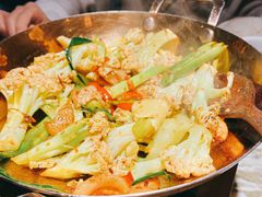 香锅花菜-绿茶餐厅(乐峰广场店)