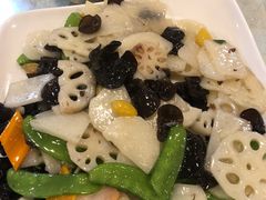 乡村地皮菜-旭璟酒家·传统粤菜·湘菜(逸景路店)