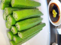 白灼爽口秋葵-最忆早茶(蜀汉路店)