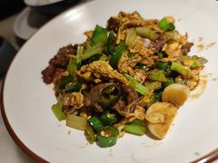 滑蛋小炒牛肉-绿茶餐厅(乐峰广场店)
