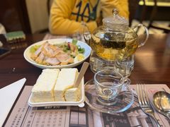 紫薯鸡胸色拉-东海咖啡馆