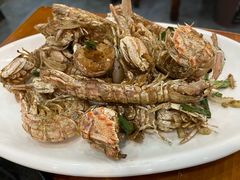 椒盐皮皮虾-台州老六海鲜面馆(上南总店)