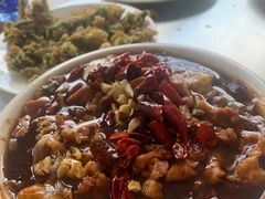 -北京龙庆四季香农家饭庄·灶台鱼·碳烤虹鳟鱼(龙庆峡店)