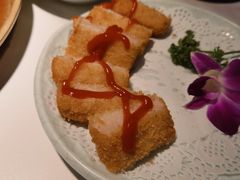 虾饼-猪啊牛呀羊啊铜盘烤肉(正大广场店)