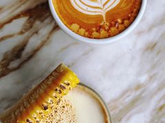 纽约客甜玉米咸芝士奶盖热拿铁-The Rug Cafe(王府中环店)